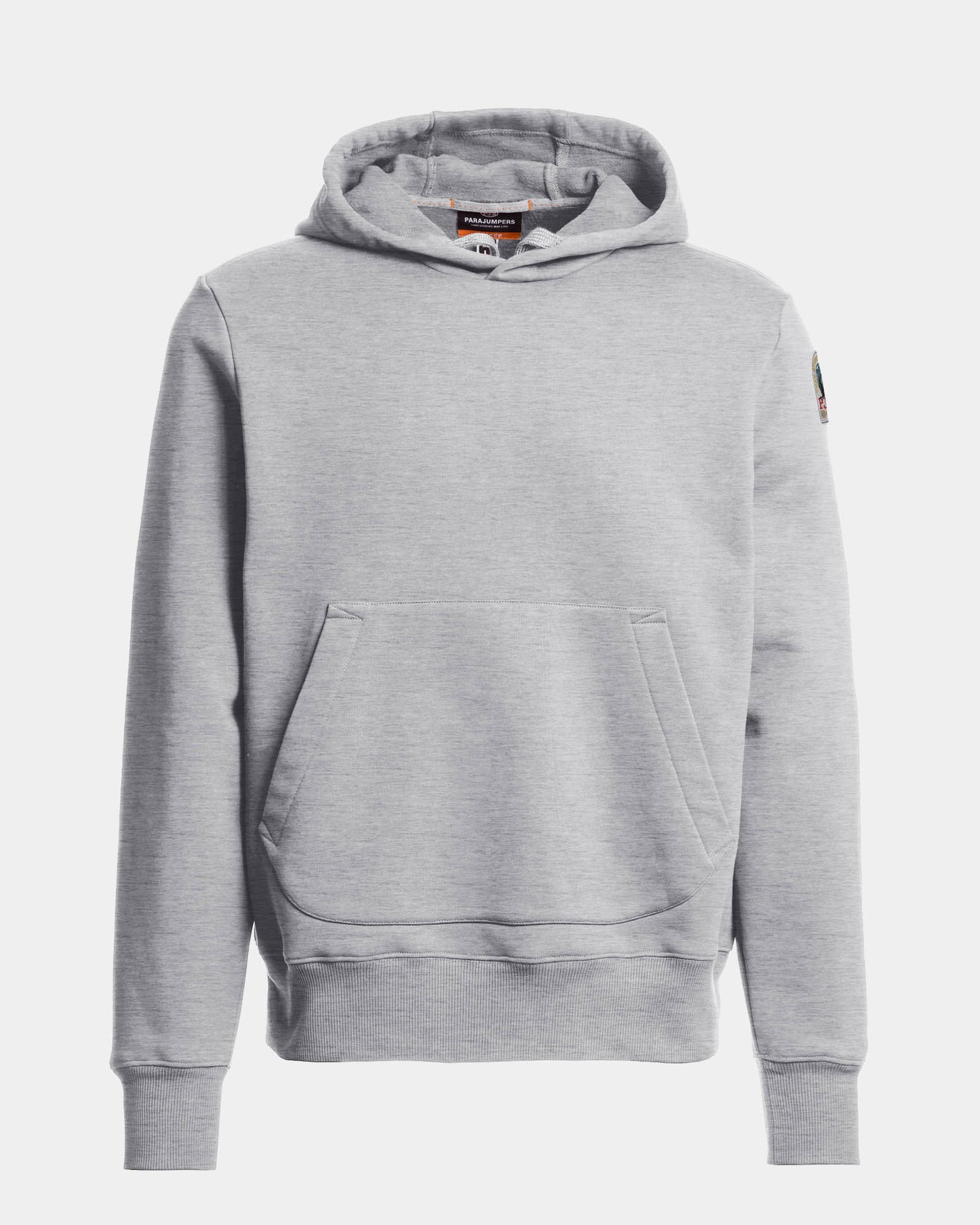 Parajumpers Everest Mens Hoodie - Ash Grey Melange 608, front