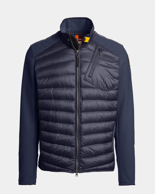 Parajumpers Jayden Mens Hybrid Jacket - Blue Navy 316, front