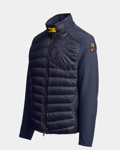 Parajumpers Jayden Mens Hybrid Jacket - Blue Navy 316, side
