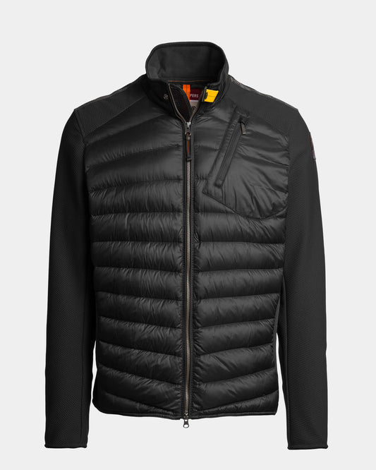 Parajumpers Jayden Mens Hybrid Jacket - Black 541, front