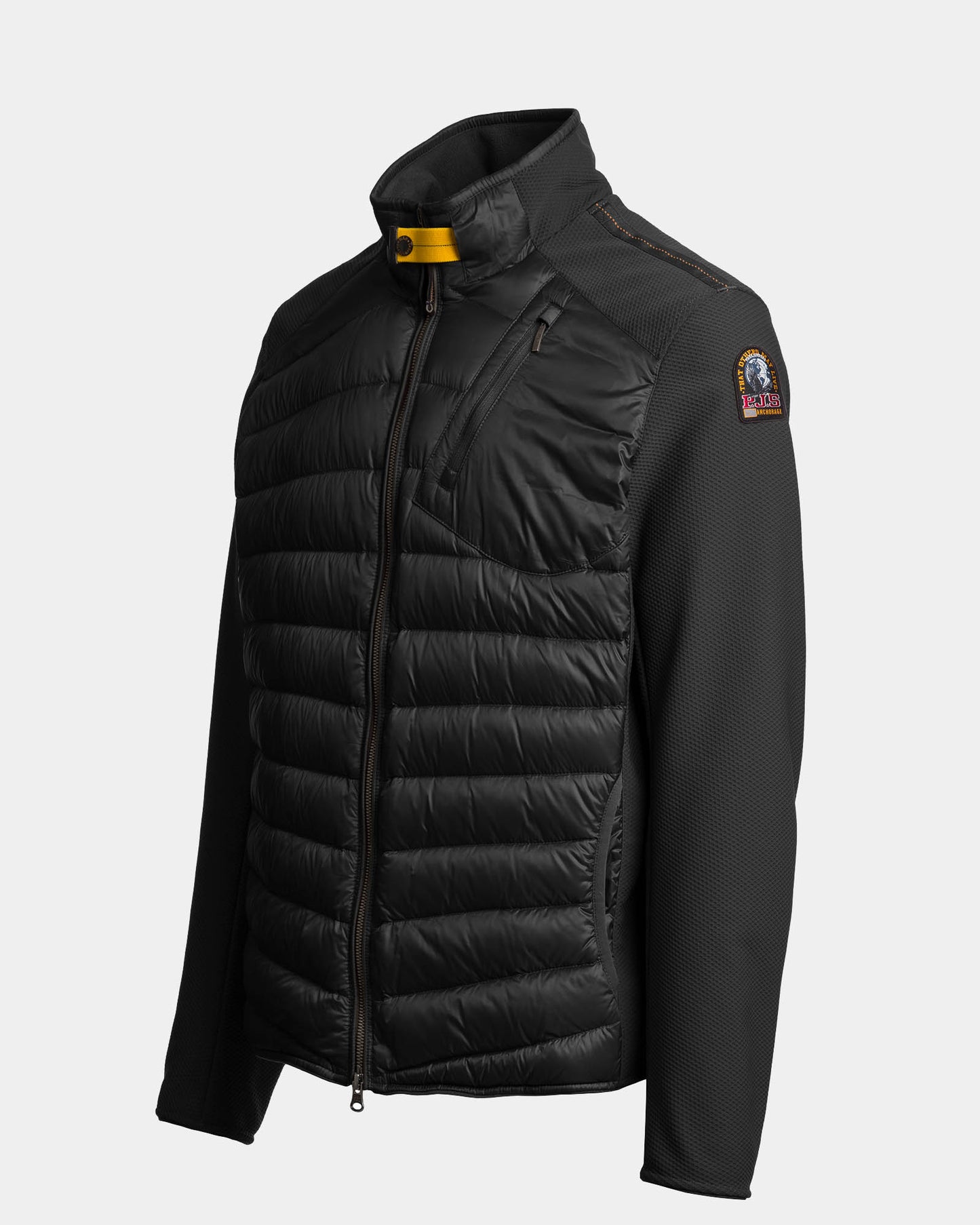 Parajumpers Jayden Mens Hybrid Jacket - Black 541, side