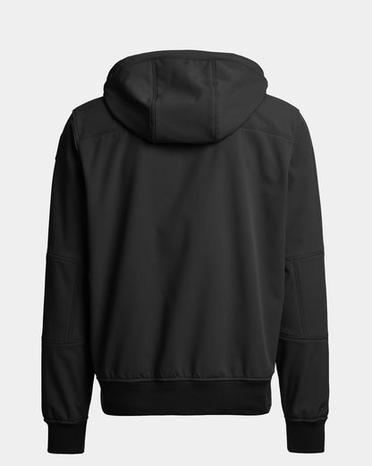 Parajumpers Abner Mens Hooded Bomber - Black 541, back