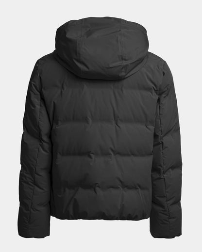 Parajumpers Taiga 2.0 Mens Hooded Down Jacket - Black 541, back
