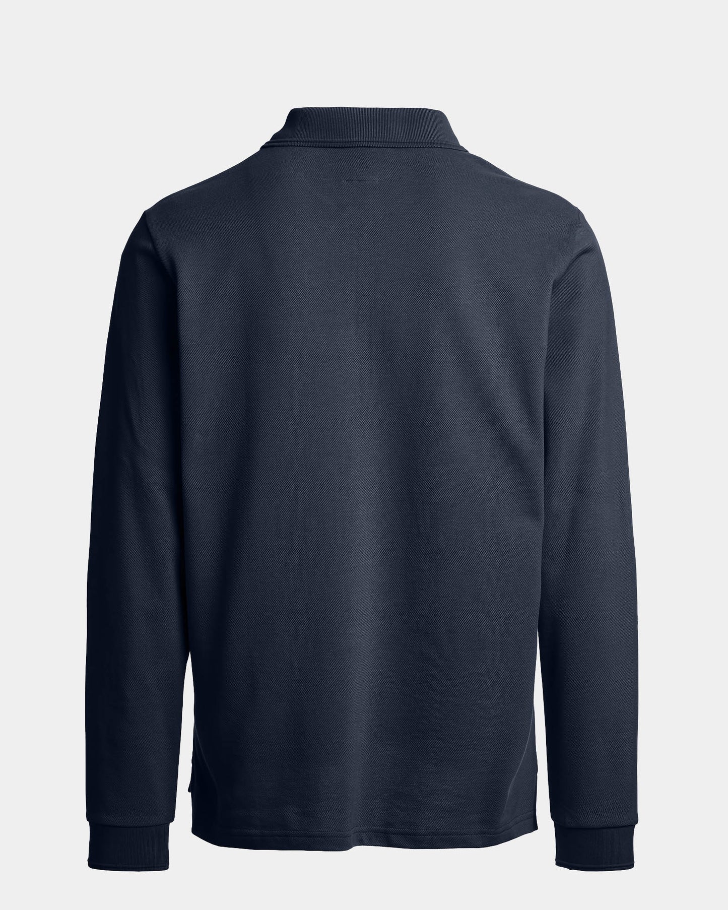 Parajumpers Kerrobert Mens Long Sleeve Polo - Black 541, back