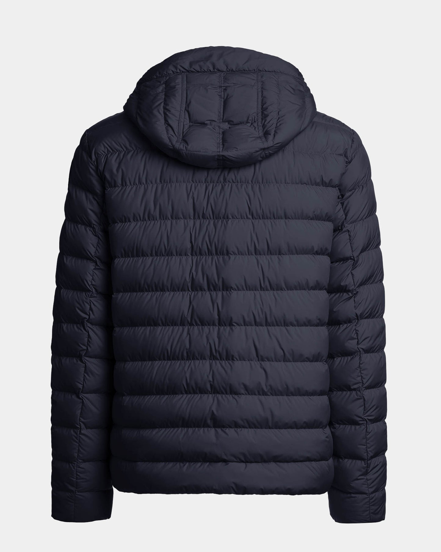 Parajumpers Last Minute Mens Down Jacket with Hood - Blue Navy 316, back