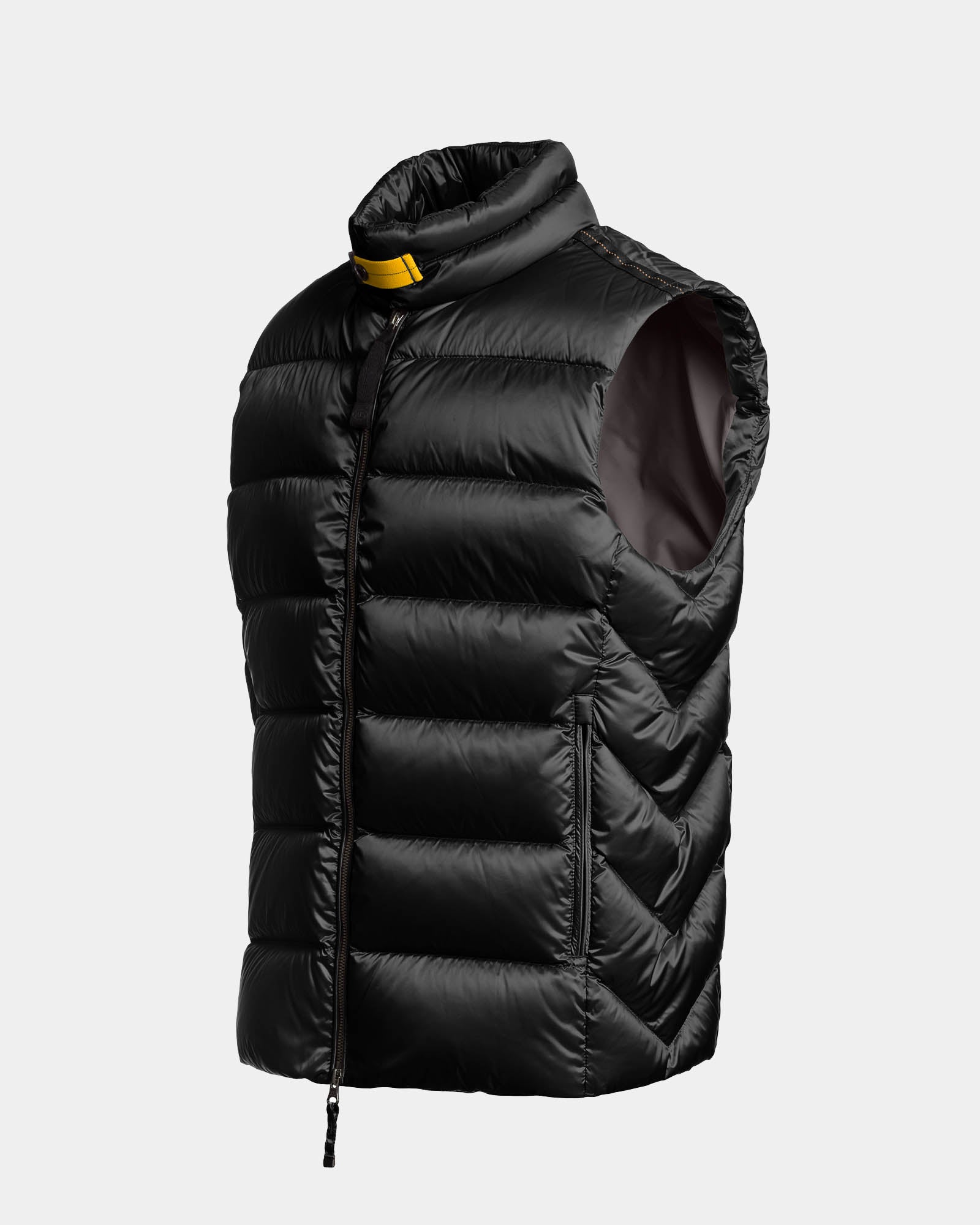 Parajumpers Jeordie Mens Down Padded Gilet - Black 541, side