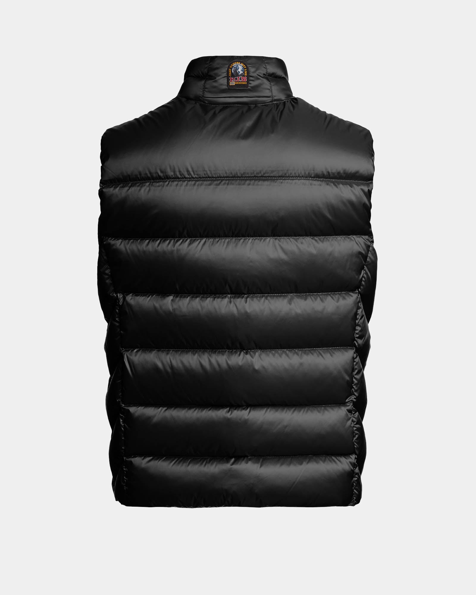 Parajumpers Jeordie Mens Down Padded Gilet - Black 541, side