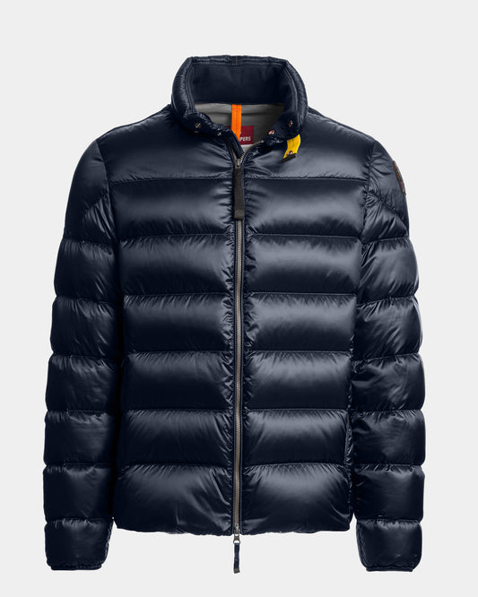 Parajumpers Dillon Mens Down Padded Jacket - Blue Navy 316, front