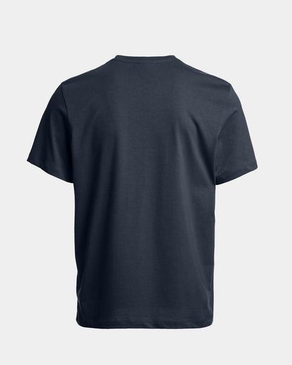 Parajumpers Mens Patch T-Shirt - Blue Navy 316, back