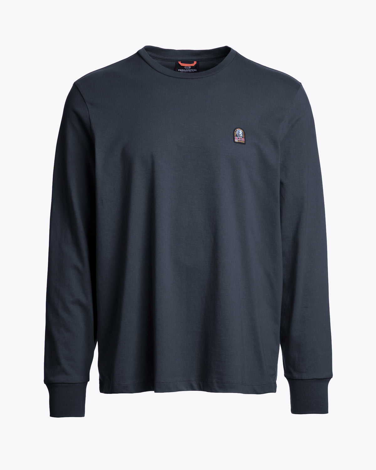 Parajumpers Kip 2.0 Mens Long Sleeve T-Shirt - Blue Navy 316 flat lay front