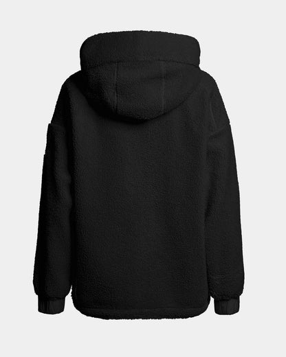 Parajumpers Noelle Womens Full Zip Sweatshirt - Black 541, back