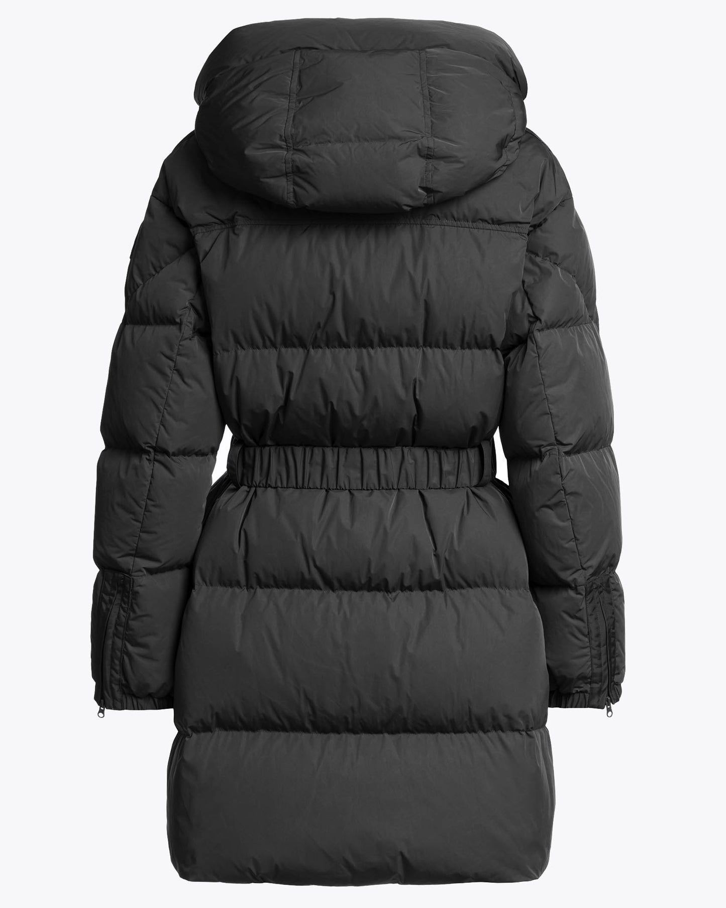 Parajumpers Rosehall Womens Hooded Down Coat - Black 541, back