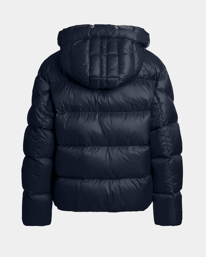 Parajumpers Tilly Womens Down Jacket with Hood - Blue Navy 316
