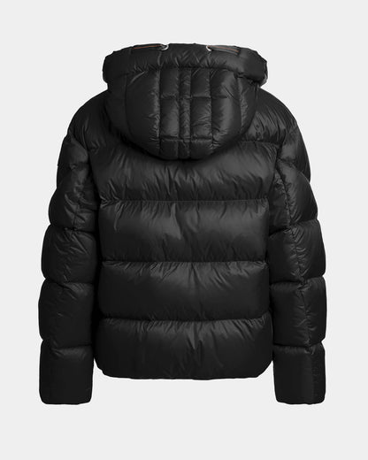 Parajumpers Tilly Womens Down Jacket with Hood - Black 541