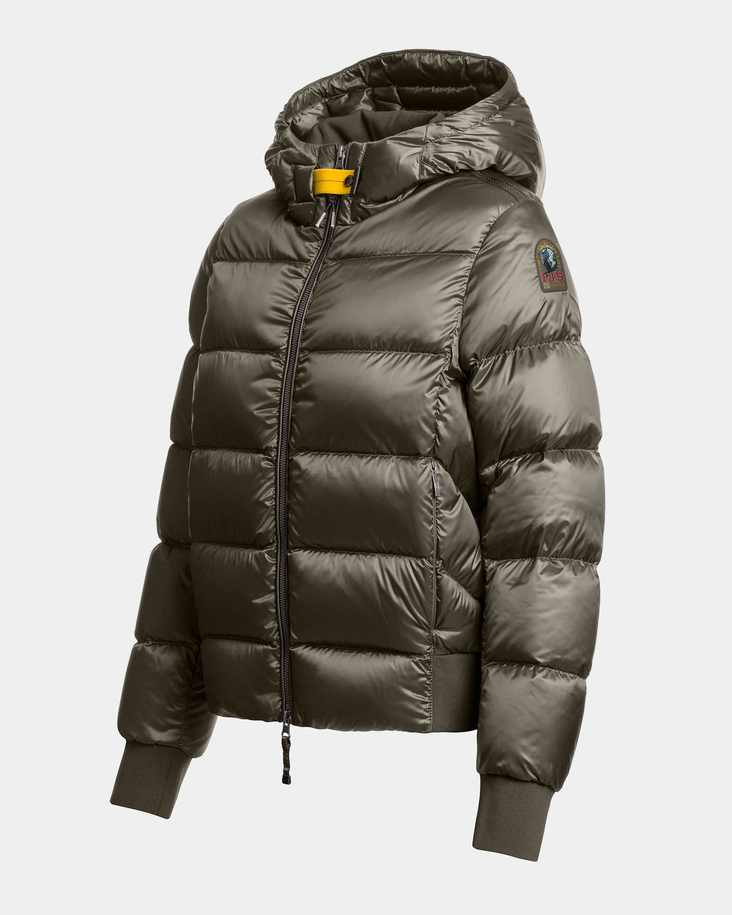 Parajumpers Mariah Womens Hooded Down Bomber Jacket - Taggia Olive 218