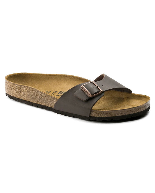 Birkenstock Madrid Birko-Flor Womens Sandals - Dark Brown