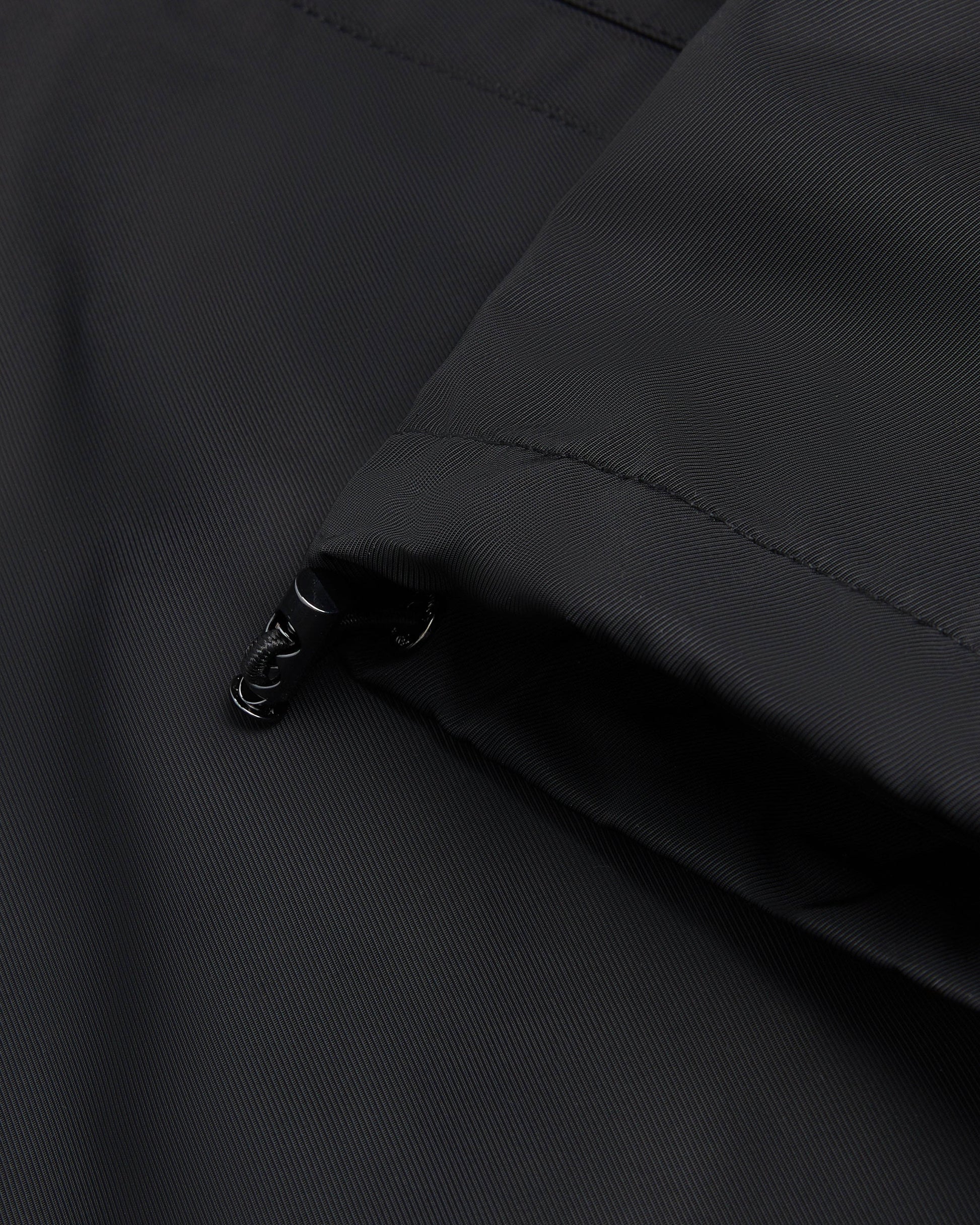 Ted Baker Basham Mens Nylon Sateen Hooded Jacket - Black - CHO - Designer Mens Jackets