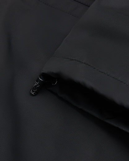 Ted Baker Basham Mens Nylon Sateen Hooded Jacket - Black - CHO - Designer Mens Jackets