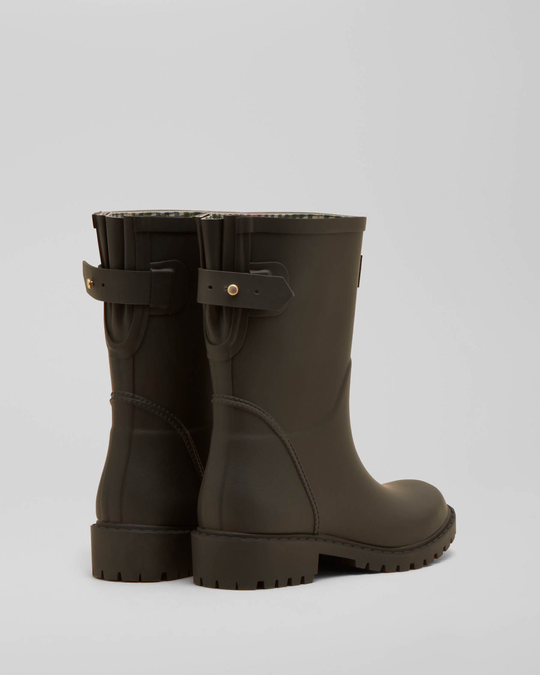 Joules Wistow Womens Wellies - Brown, back