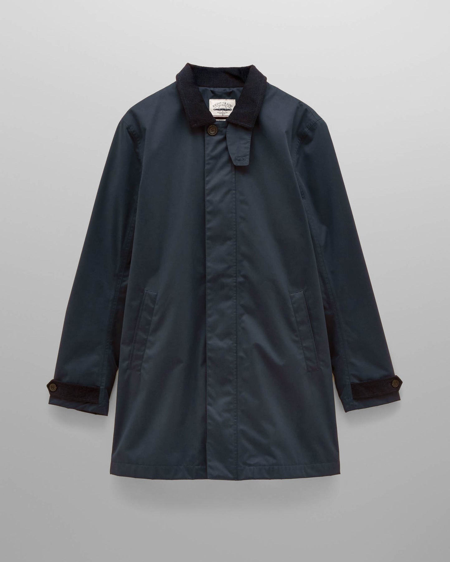 Joules Sandford Mens Raincoat - Navy Blue | CHO | Designer Mens Jackets