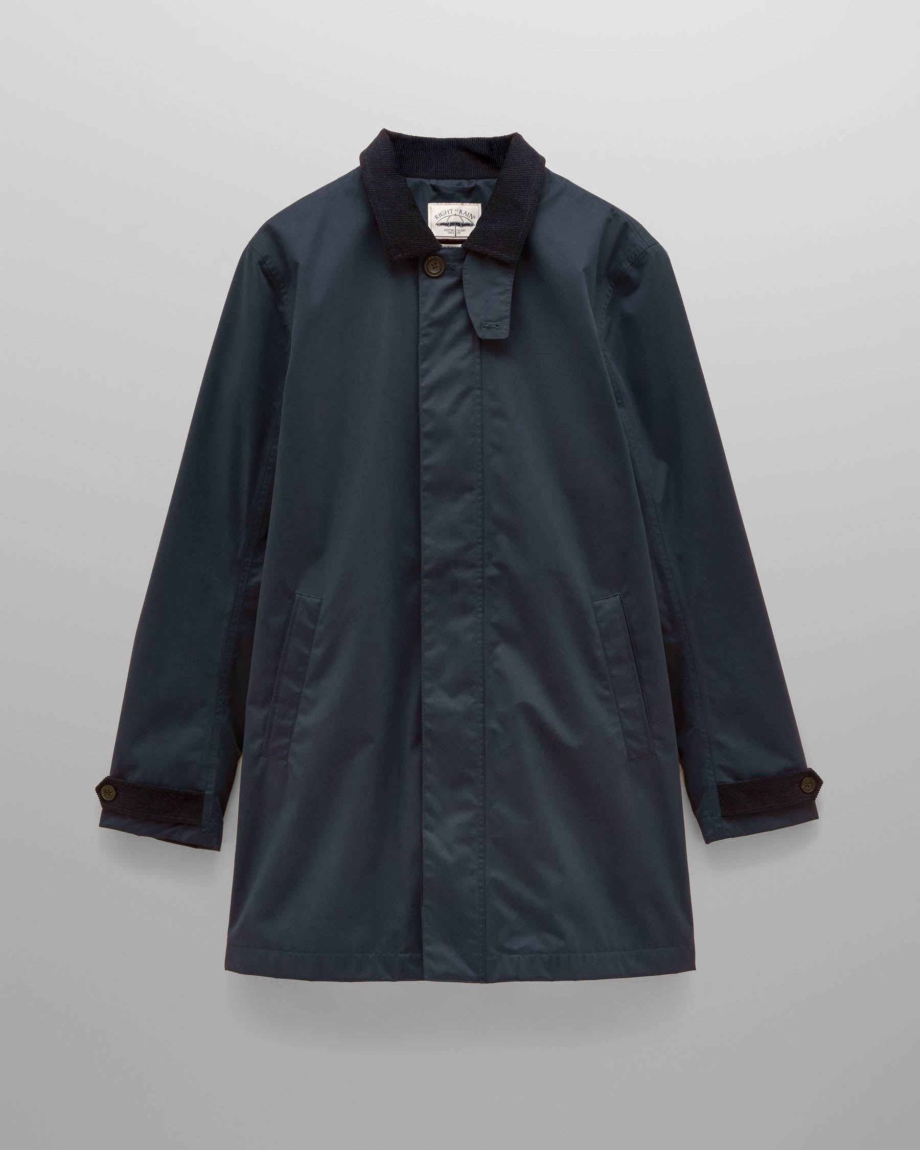 Joules Sandford Mens Raincoat - Navy Blue | CHO | Designer Mens Jackets