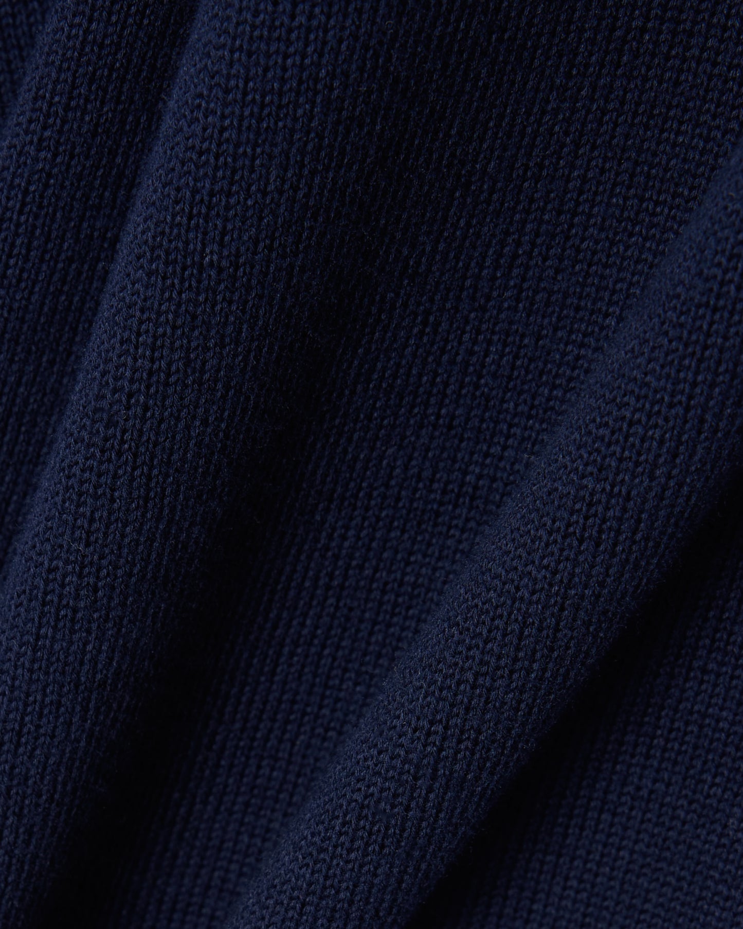 Lacoste Monochrome Jersey Mens V Neck Sweater - Navy Blue 166