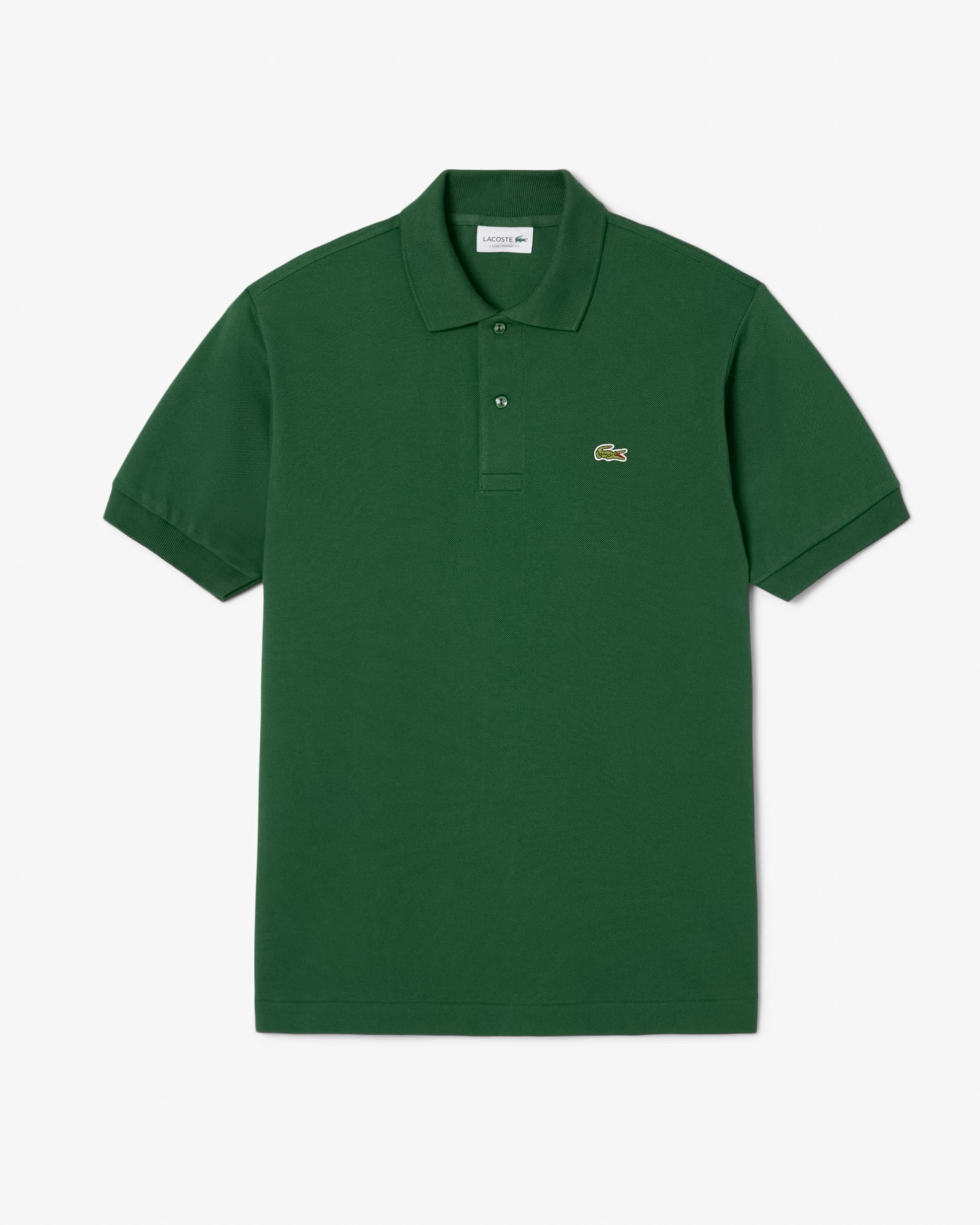 Lacoste Classic Fit L.12.12 Mens Short Sleeve Polo Shirt - Green 132 | CHO | Designer Mens Short Sleeve Polo Shirts