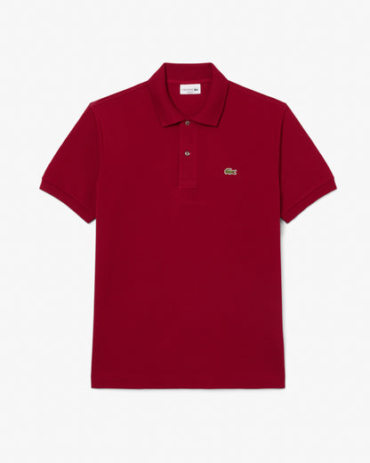 Lacoste Classic Fit L.12.12 Mens Short Sleeve Polo Shirt - Bordeaux 476
