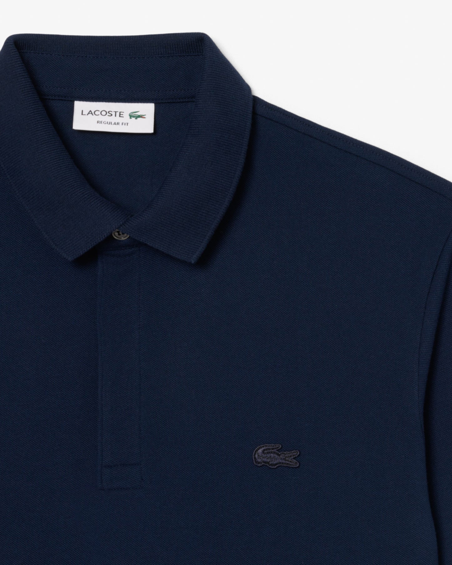 Lacoste Mens Long Sleeve Polo - Midnight Blue 166