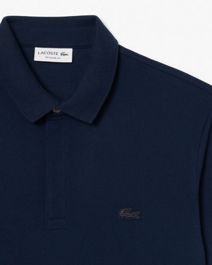 Lacoste Mens Long Sleeve Polo - Midnight Blue 166