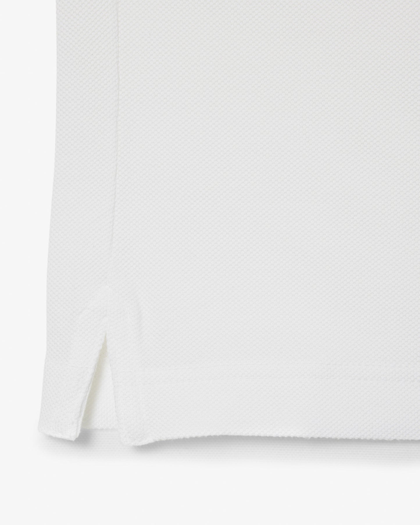 Lacoste Mens Original L.12.12 Slim Fit Petit Piqué Cotton Polo Shirt - White 001