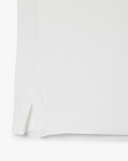 Lacoste Mens Original L.12.12 Slim Fit Petit Piqué Cotton Polo Shirt - White 001