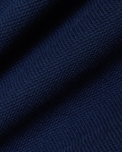 Lacoste Mens Original L.12.12 Slim Fit Petit Piqué Cotton Polo Shirt - Navy Blue 166