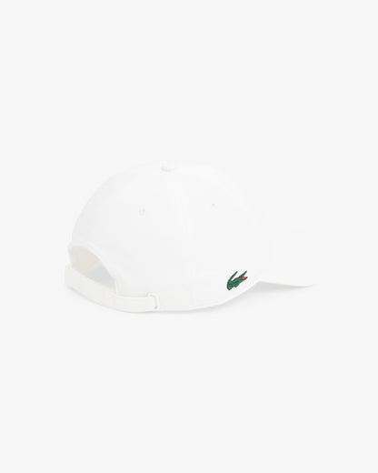Lacoste Sport Lightweight Cap - White 001 | CHO | Designer Unisex Caps