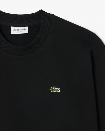 Lacoste Fleece Mens Classic Fit Sweater - Black 031