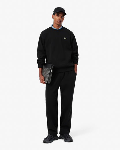 Lacoste Fleece Mens Classic Fit Sweater - Black 031