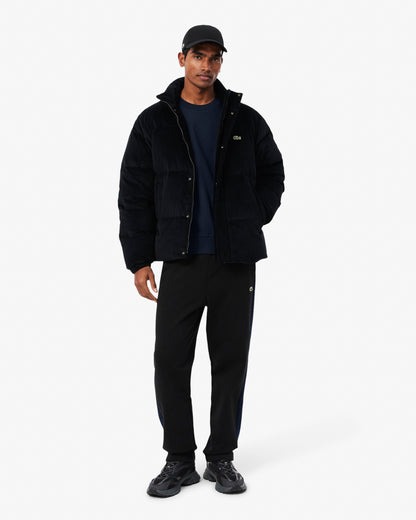 Lacoste Fleece Mens Classic Fit Sweater - Navy Blue 166