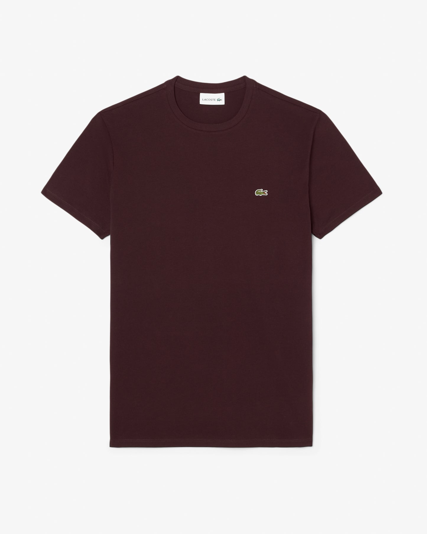 Lacoste Mens Crew Neck Pima Cotton Jersey T-Shirt - Oxalis 3KE