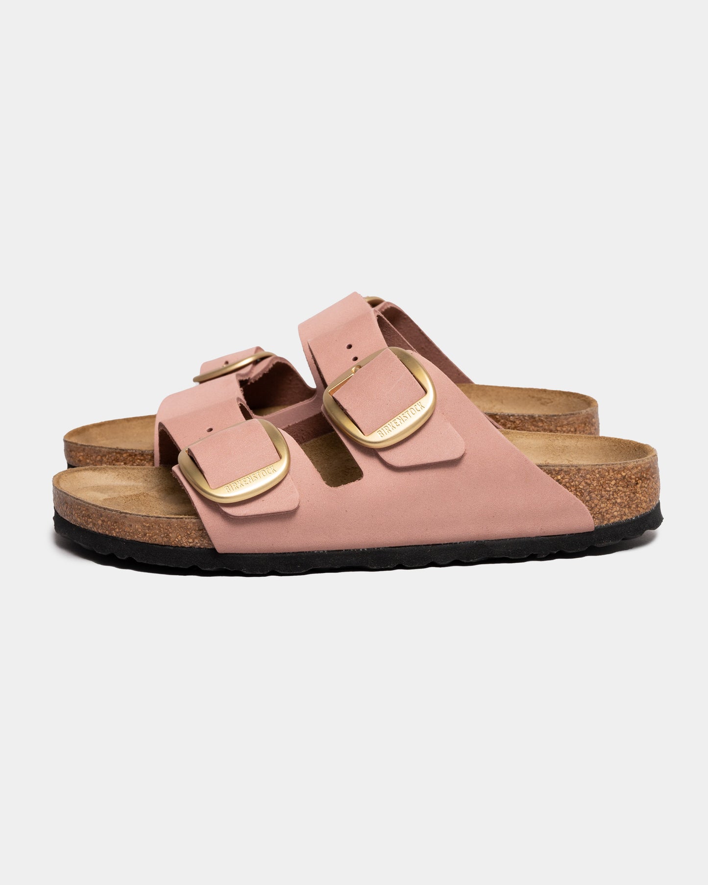 Birkenstock Arizona Big Buckle Nubuck Womens Sandals - Old Rose
