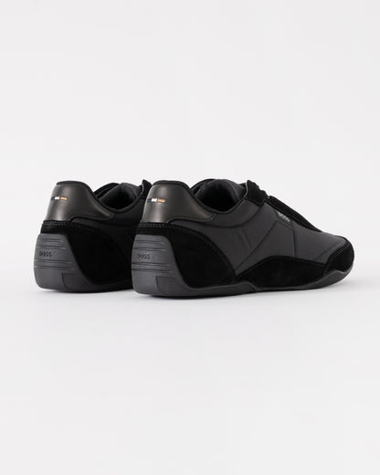 BOSS Orange Jaylen Lowp sdnylt Mens Trainers - Black 005 | CHO | Designer Mens Trainers