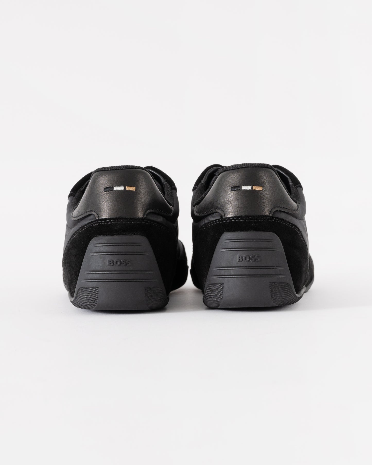 BOSS Orange Jaylen Lowp sdnylt Mens Trainers - Black 005 | CHO | Designer Mens Trainers