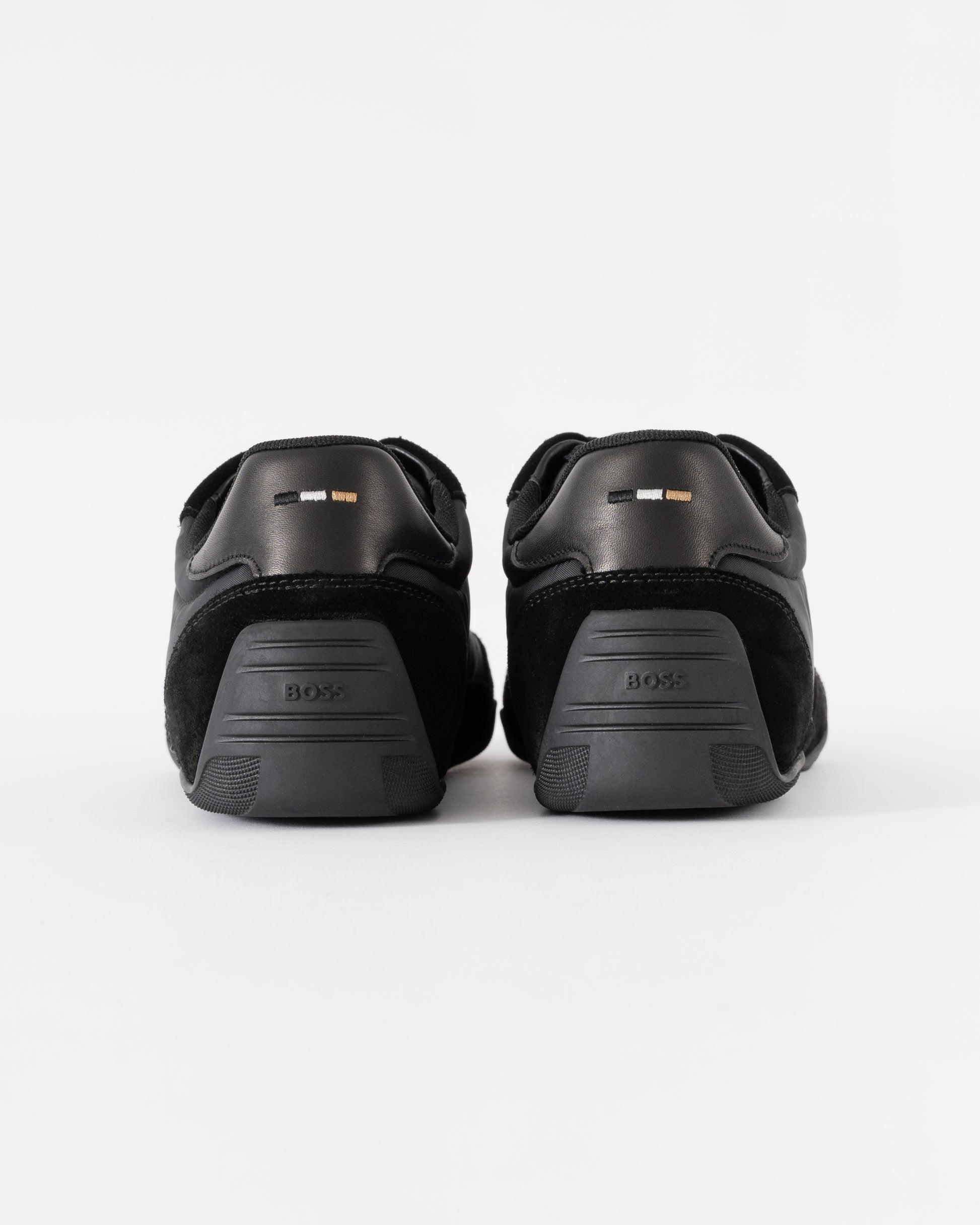 BOSS Orange Jaylen Lowp sdnylt Mens Trainers - Black 005 | CHO | Designer Mens Trainers