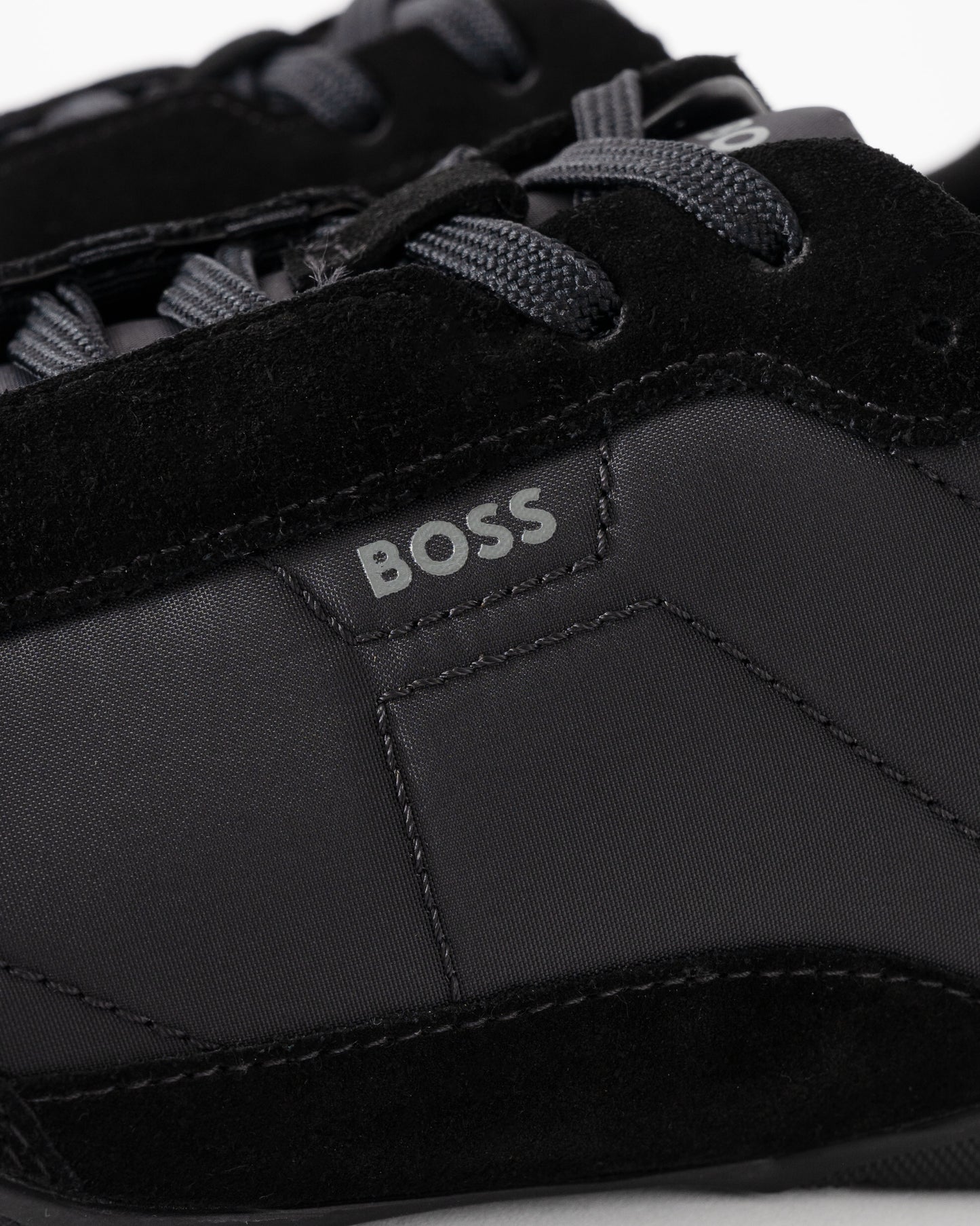 BOSS Orange Jaylen Lowp sdnylt Mens Trainers - Black 005 | CHO | Designer Mens Trainers
