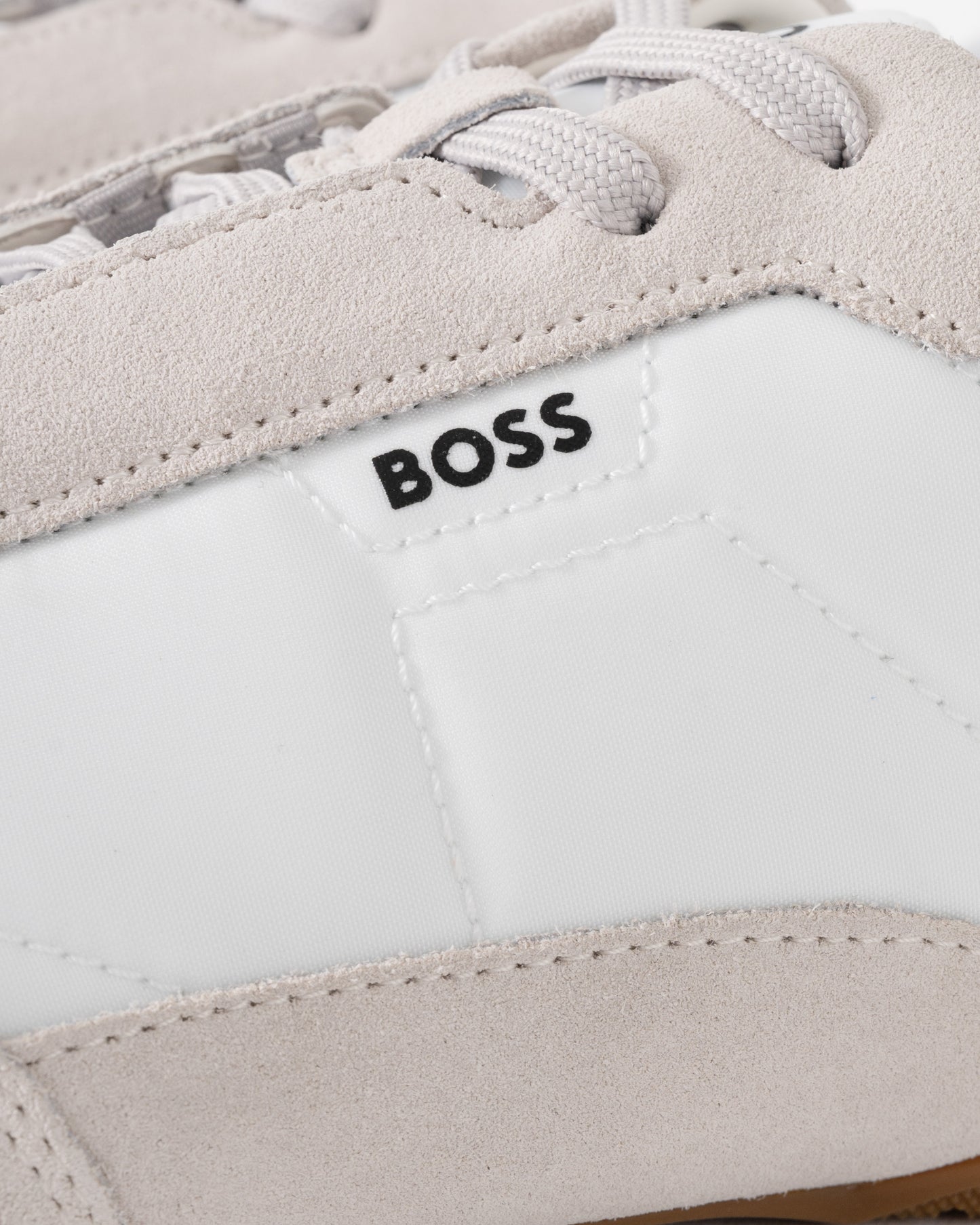 BOSS Orange Jaylen_Lowp_sdnylt Mens Trainers - Open White 120 | CHO | Designer Mens Trainers