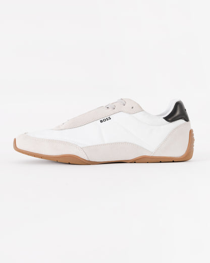BOSS Orange Jaylen_Lowp_sdnylt Mens Trainers - Open White 120 | CHO | Designer Mens Trainers