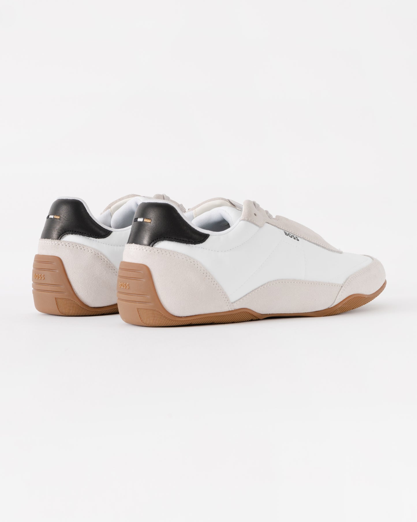 BOSS Orange Jaylen_Lowp_sdnylt Mens Trainers - Open White 120 | CHO | Designer Mens Trainers