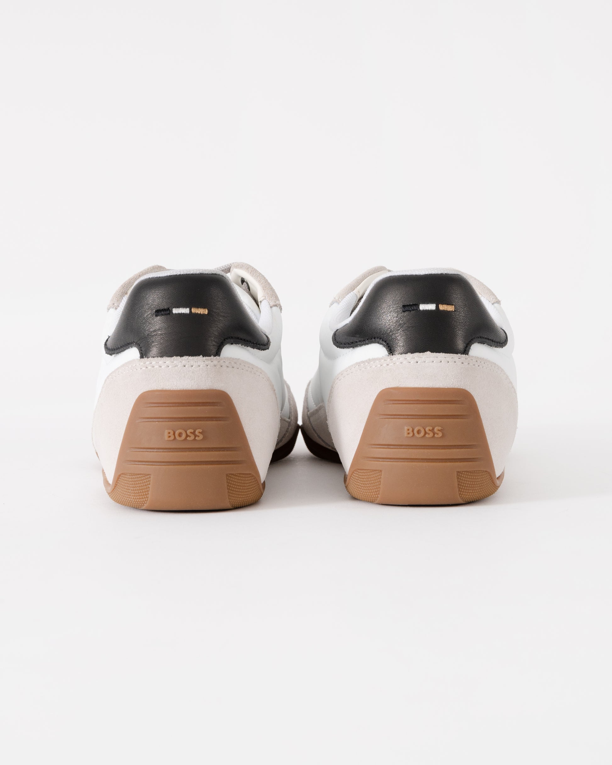 BOSS Orange Jaylen_Lowp_sdnylt Mens Trainers - Open White 120 | CHO | Designer Mens Trainers