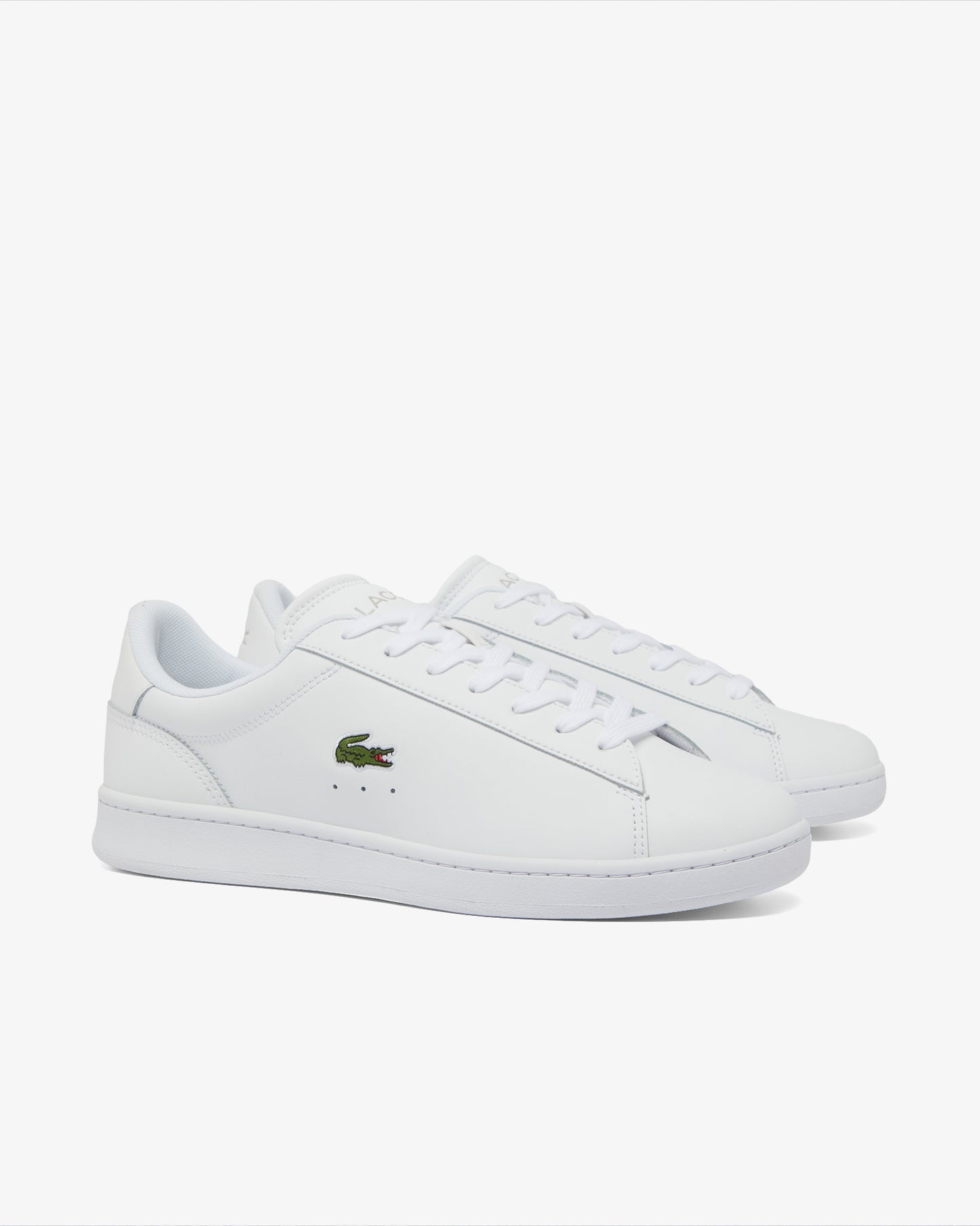 Lacoste Carnaby Set Mens Court Trainers - White/White 21G