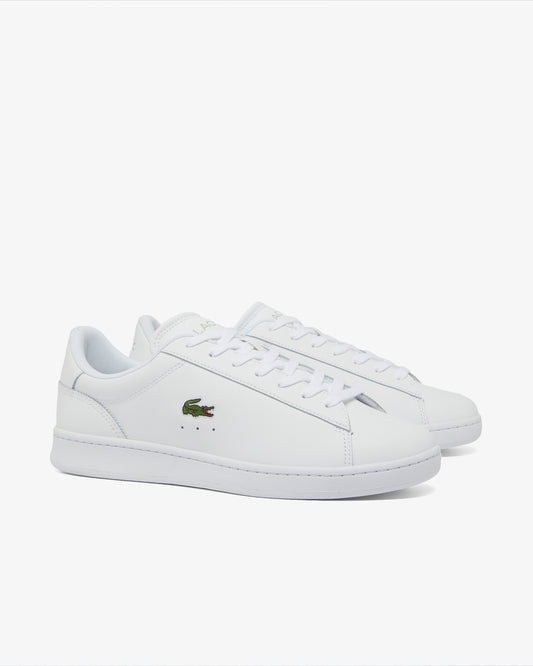 Lacoste Carnaby Set Mens Court Trainers - White/White 21G