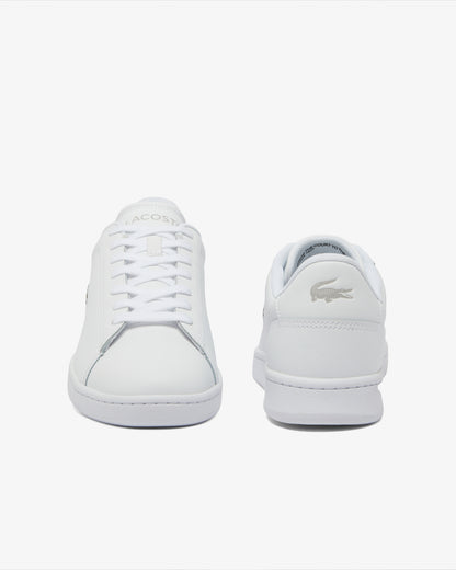 Lacoste Carnaby Set Mens Court Trainers - White/White 21G